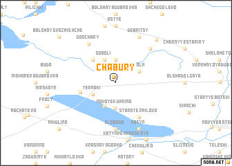 map of Chabury