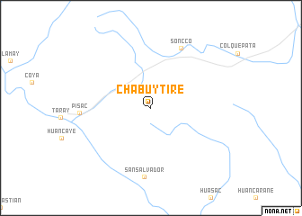 map of Chabuytire