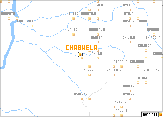 map of Chabwela