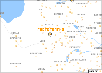 map of Chacacancha