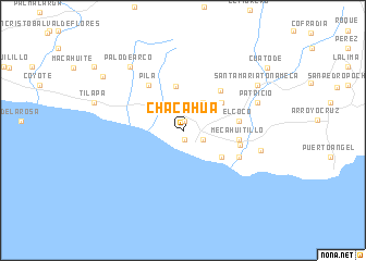 map of Chacahua