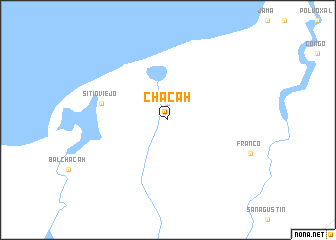 map of Chacah