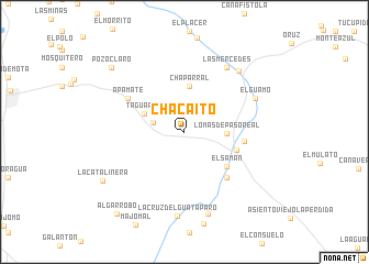 map of Chacaíto