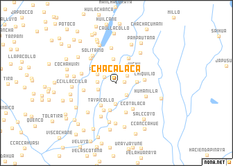 map of Chacalaca