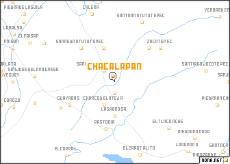 map of Chacalapan
