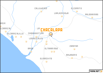 map of Chacalapa