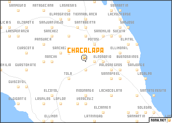 map of Chacalapa
