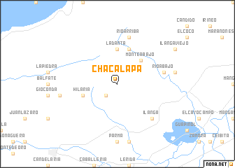 map of Chacalapa