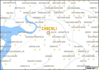 map of Chacali