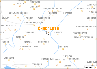 map of Chacalote