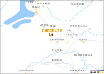 map of Chacalté
