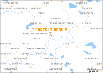 map of Chacaltianguis