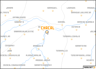 map of Chacal