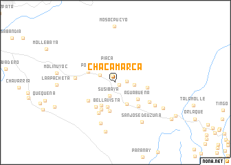 map of Chacamarca