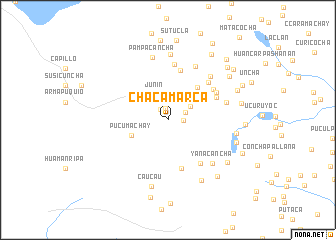 map of Chacamarca