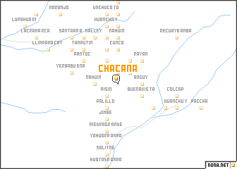 map of Chacana