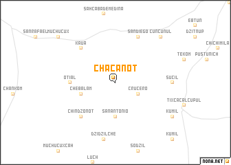 map of Chacanot