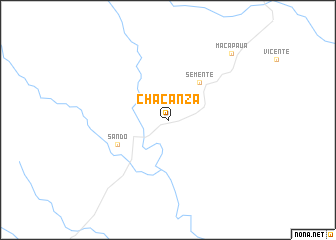 map of Chacanza