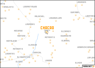 map of Chacao