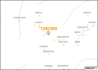 map of Chacapa