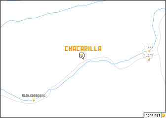 map of Chacarilla