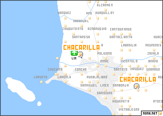 map of Chacarilla