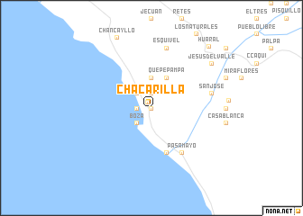 map of Chacarilla