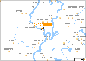 map of Chacarrón