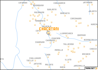 map of Chacatani