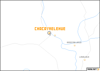 map of Chacay Melehue