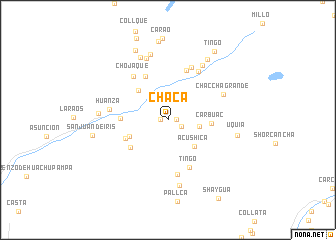 map of Chaca