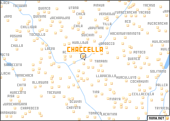 map of Chaccella