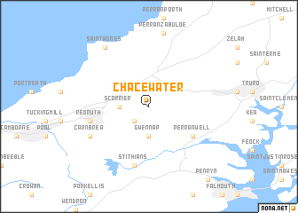 map of Chacewater