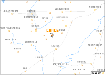 map of Chace