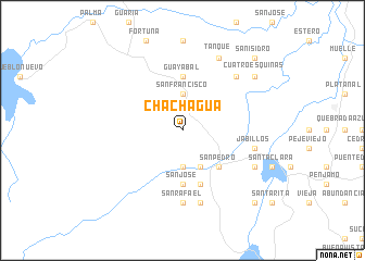 map of Chachagua