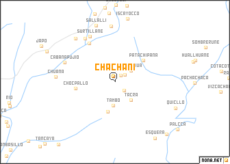 map of Chachani