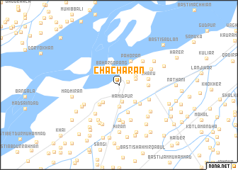 map of Chācharān