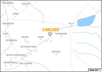 map of Chāchar