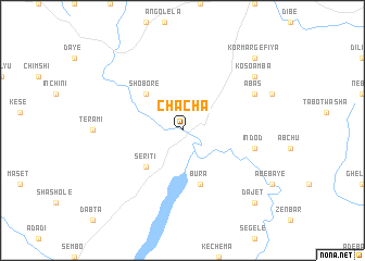 map of Chʼachʼa