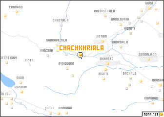 map of Chʼachʼkhriala