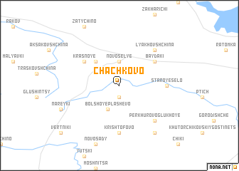 map of Chachkovo