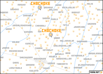 map of Chāchoke