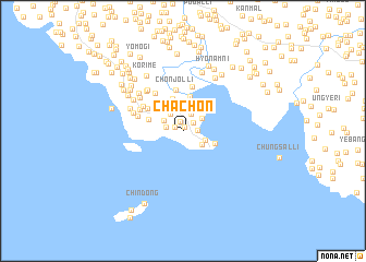 map of Ch\