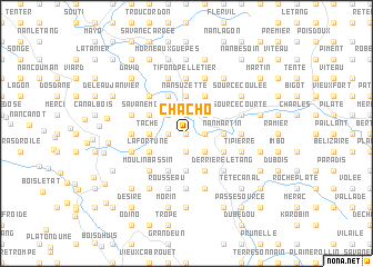 map of Chacho