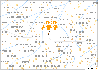 map of Chacku