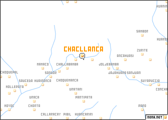 map of Chacllanca