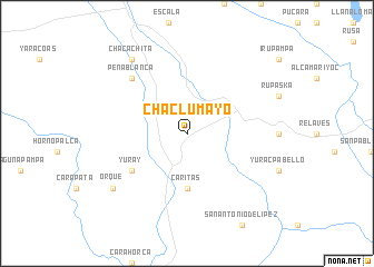 map of Chaclumayo