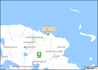 map of Chacón