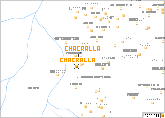 map of Chacralla