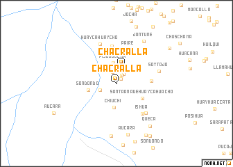 map of Chacralla